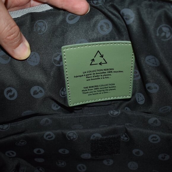 Bugatti Henry REBORN Backpack 3 In 1 Bag purse Tote Unisex Mens Womens Gray Grey - Picture 11 of 16